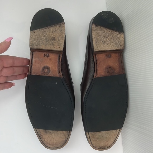 Mezlan leather mens dress shoes handmade in Spain Sz 10 main image 11